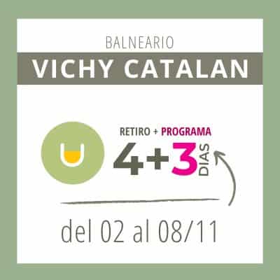 Retiro Vichy Catalan 4 días y 3 días online - 2/11 al 8/11
