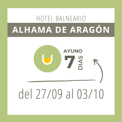Retiro Alhama de Arag&oacute;n 27 de septiembre al 03 de octubre de 2026