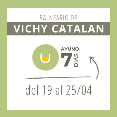Retiro Vichy Catalan 7 días - 19 al 25 de Abril de 2026